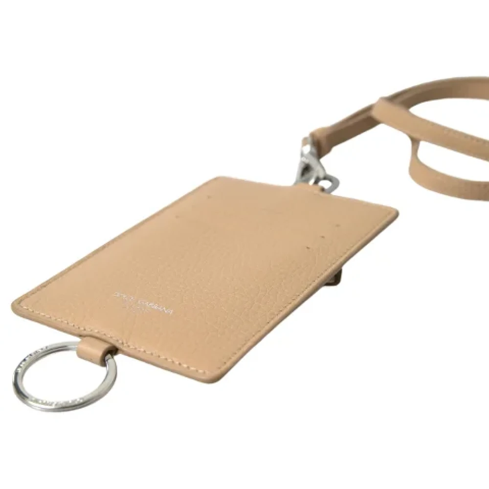 Dolce & Gabbana Pre-owned Canvas wallets Beige Dames
