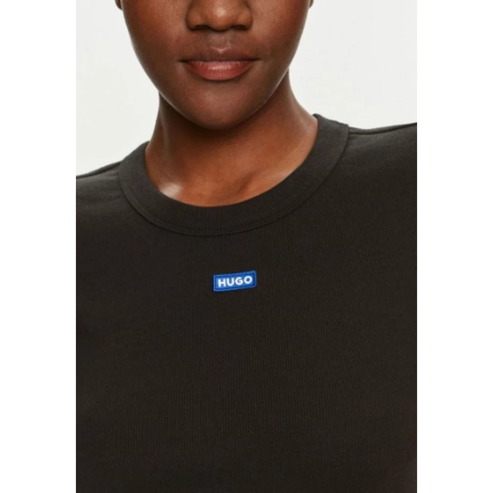 Hugo Boss Casual Dames Tee Easy Stijl Black Dames