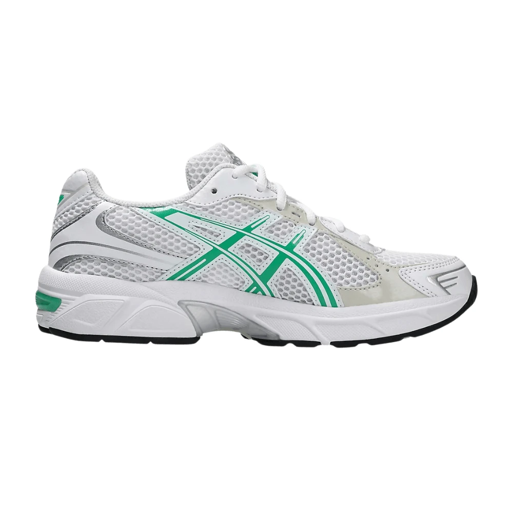 Asics Women's White Sneakers, 5 Uk, Gel-1130 Malachite Green