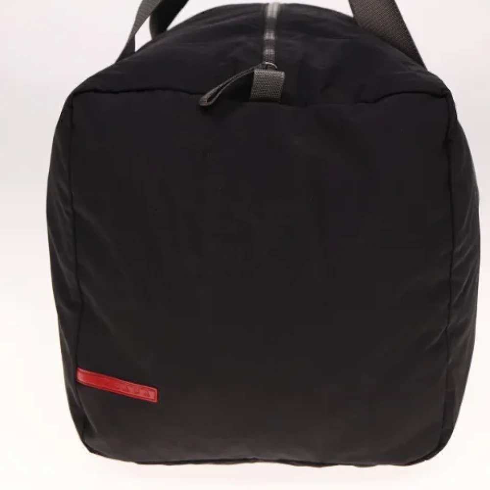 Prada Vintage Pre-owned Nylon travel-bags Black Dames