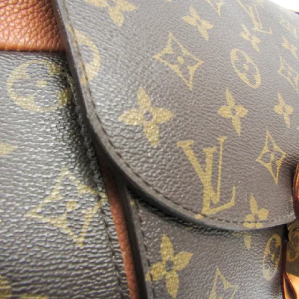 Louis Vuitton Vintage Pre-owned Fabric louis-vuitton-bags Brown Dames