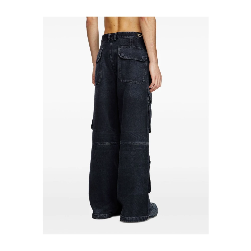 Diesel Zwarte Jeans voor Mannen Blue Heren