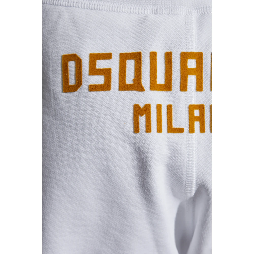 Dsquared2 Logo shorts White Dames