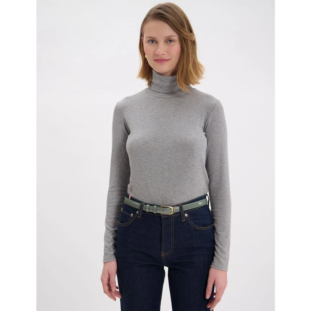 Ines De La Fressange Paris Aurelia amandelgroen patentleren riem Green Dames