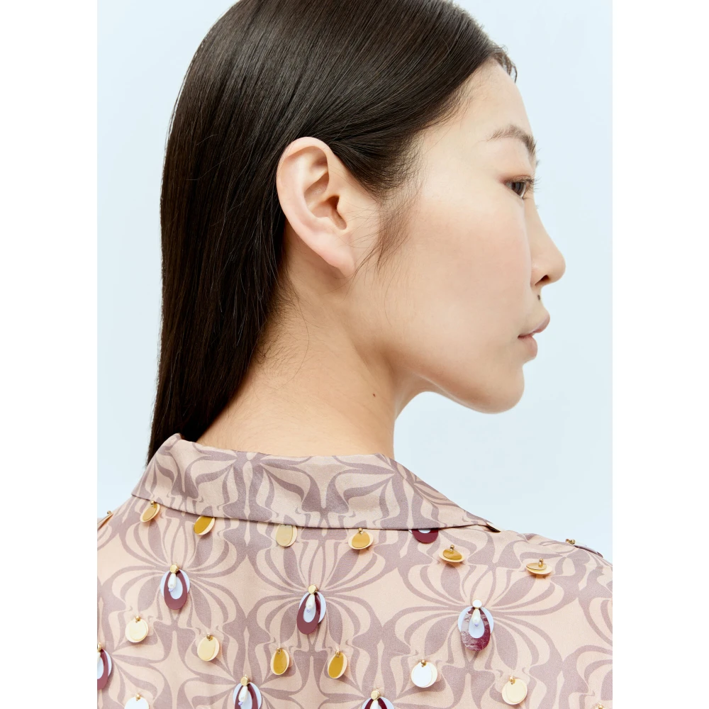 Dries Van Noten Shirts Pink Dames