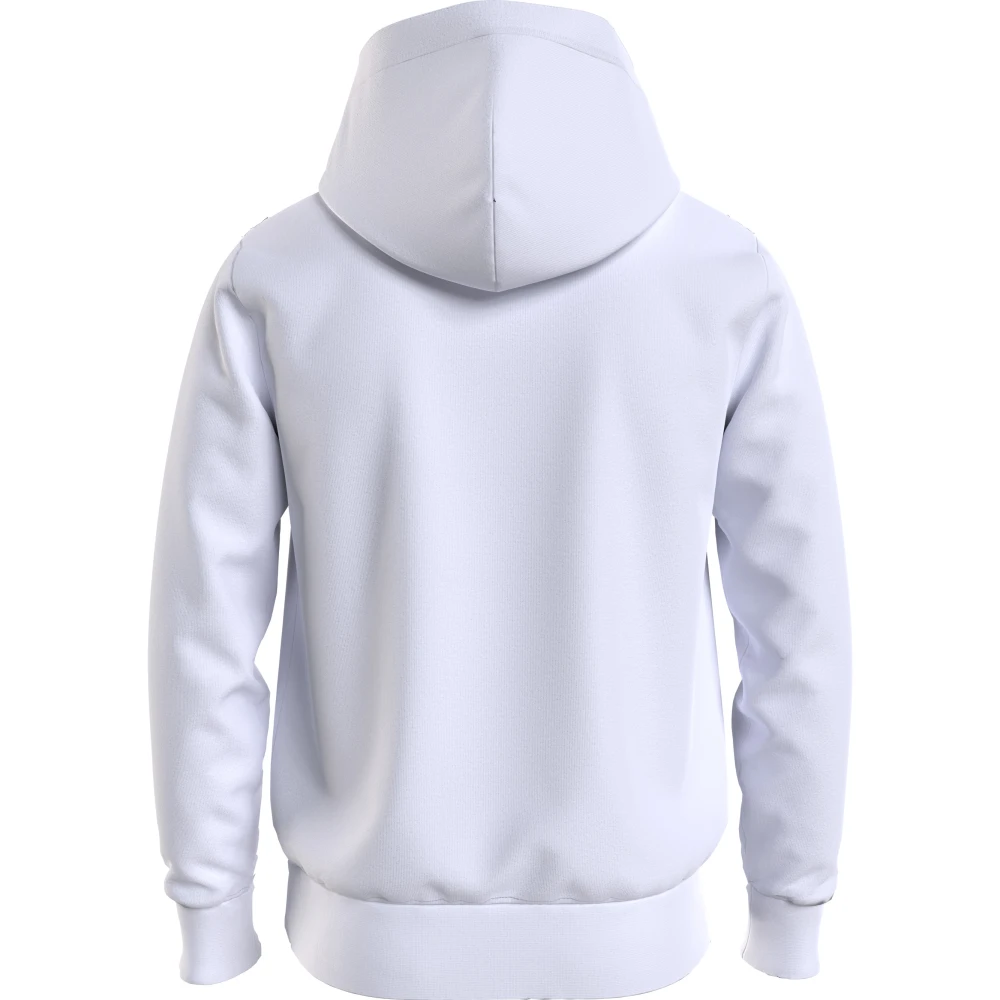 Tommy Hilfiger Witte Hoodie Sweatshirt Ss24 White Heren