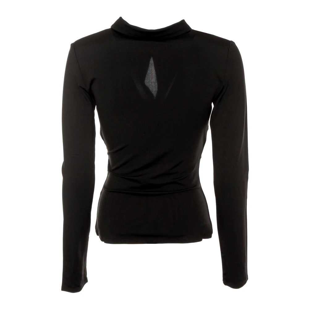 Daily Paper Flowing Longsleeve met Taille Opening Black Dames