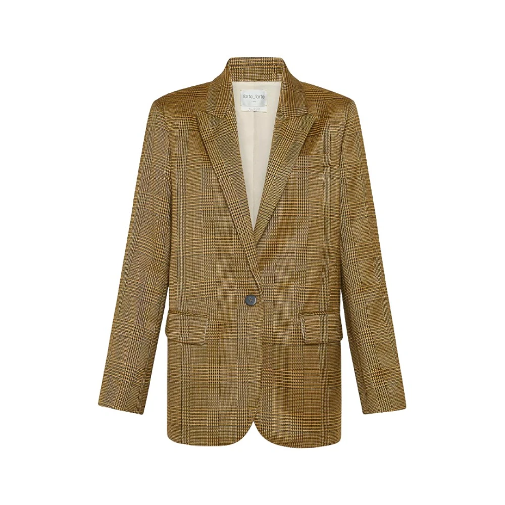 Prins av Wales Blazer Brun