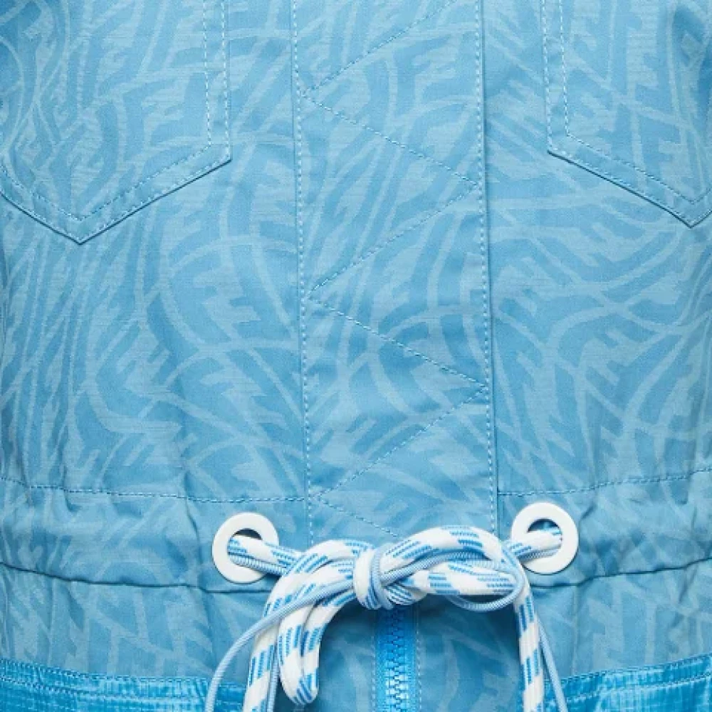 Fendi Vintage Pre-owned Cotton tops Blue Dames