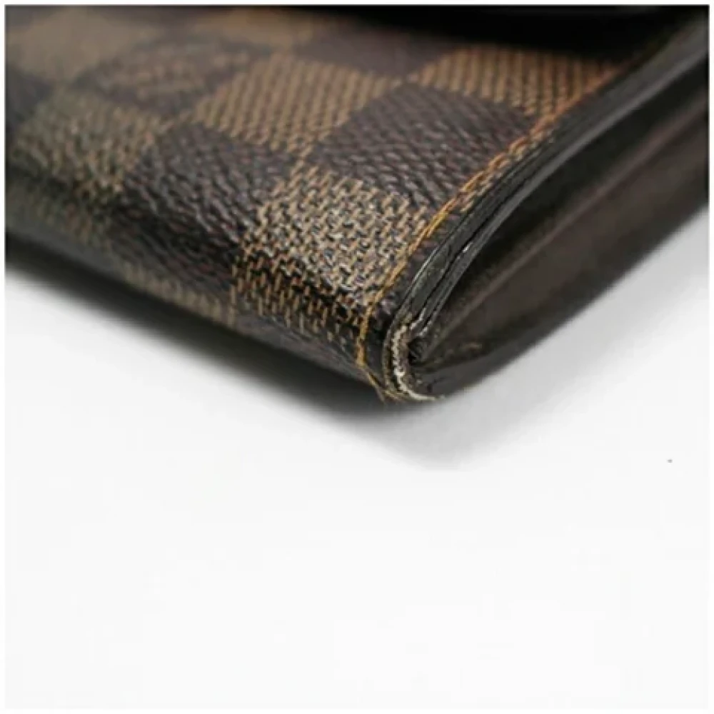 Louis Vuitton Vintage Pre-owned Canvas wallets Brown Dames