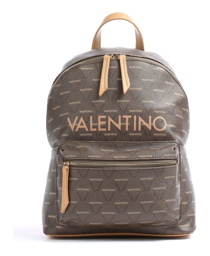 brown-liuto-synthetic-backpack-with-front-zip-pocket