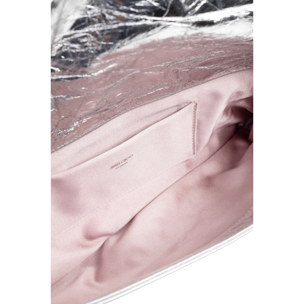 Jimmy Choo Clutch Zandra Gray Dames