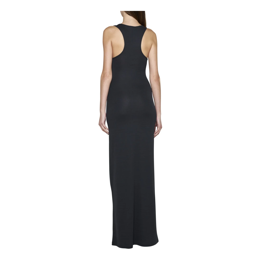 Y Project Onzichtbare Strap Jurk Black Dames