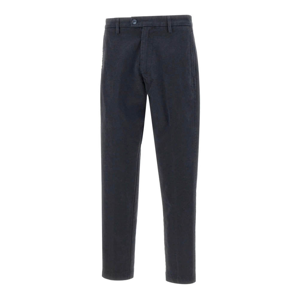 Re-Hash Men's Blue Chinos, W35, Ariberto Trousers