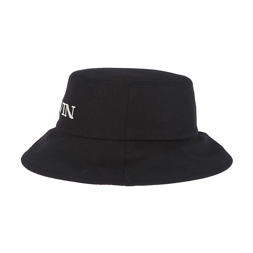 Lanvin Omkeerbare emmerhoed Black Dames