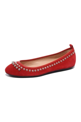 Studded Ballerina Skor