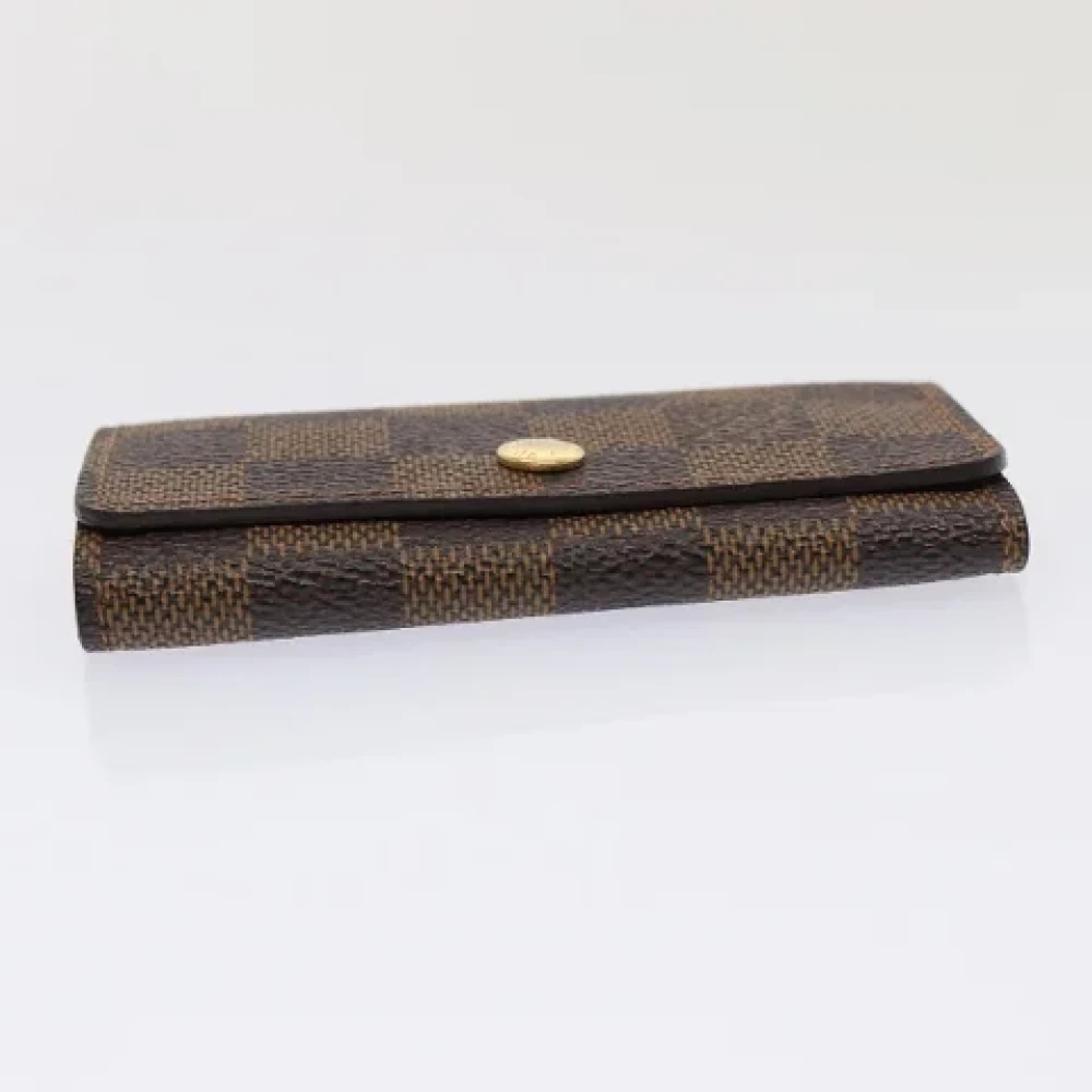 Louis Vuitton Vintage Pre-owned Canvas key-holders Brown Dames