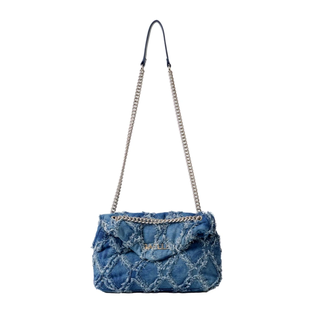 Gaëlle Paris Shoulder Bags Blue Dames