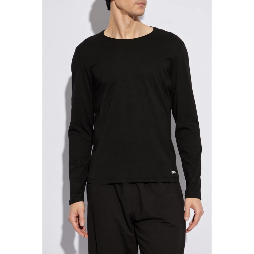 Diesel T-shirt Kirk-D-Box Black Heren