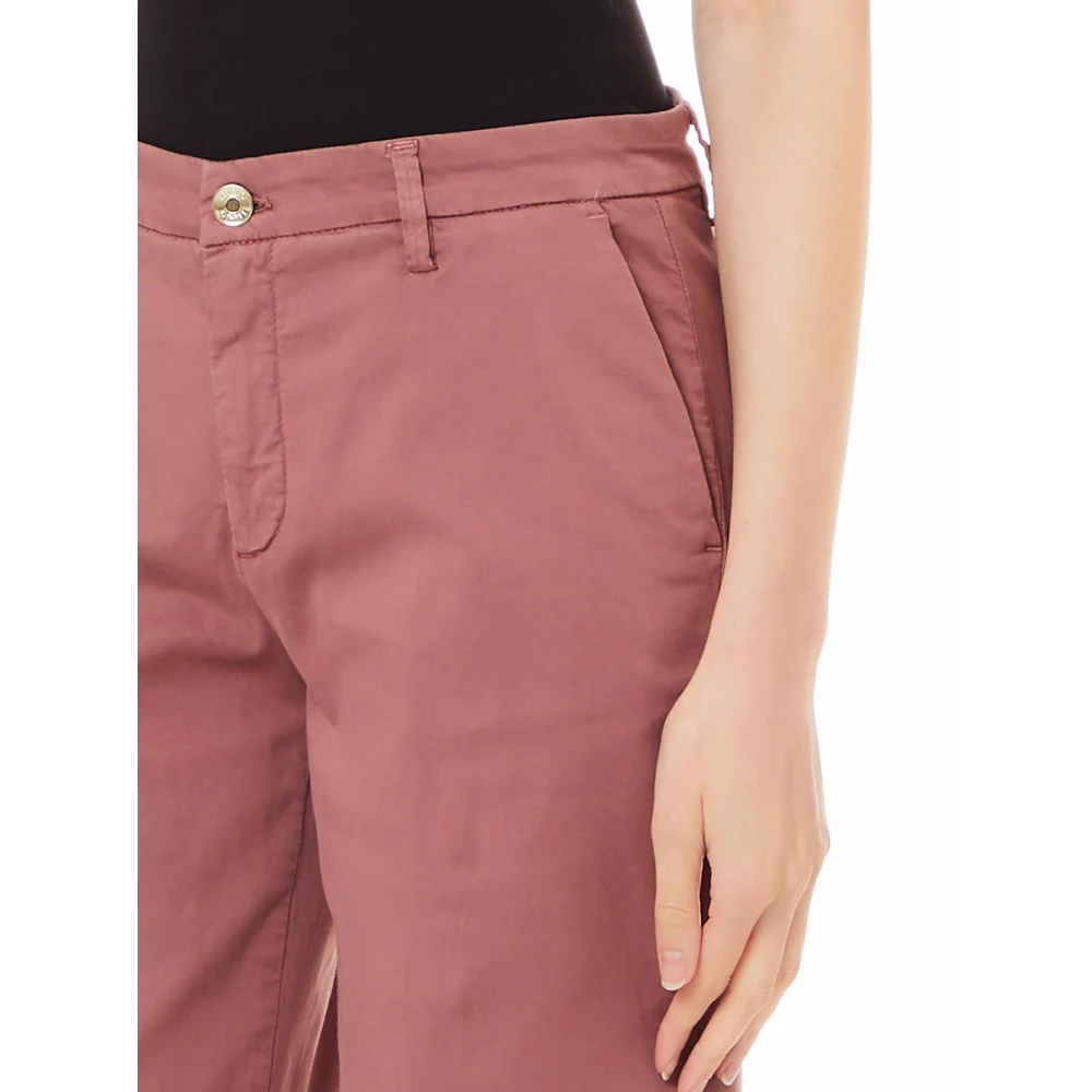 Liu Jo Elegante Flare Broek voor Vrouwen Red Dames