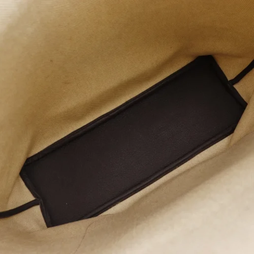 Hermès Vintage Pre-owned Fabric shoulder-bags Beige Dames