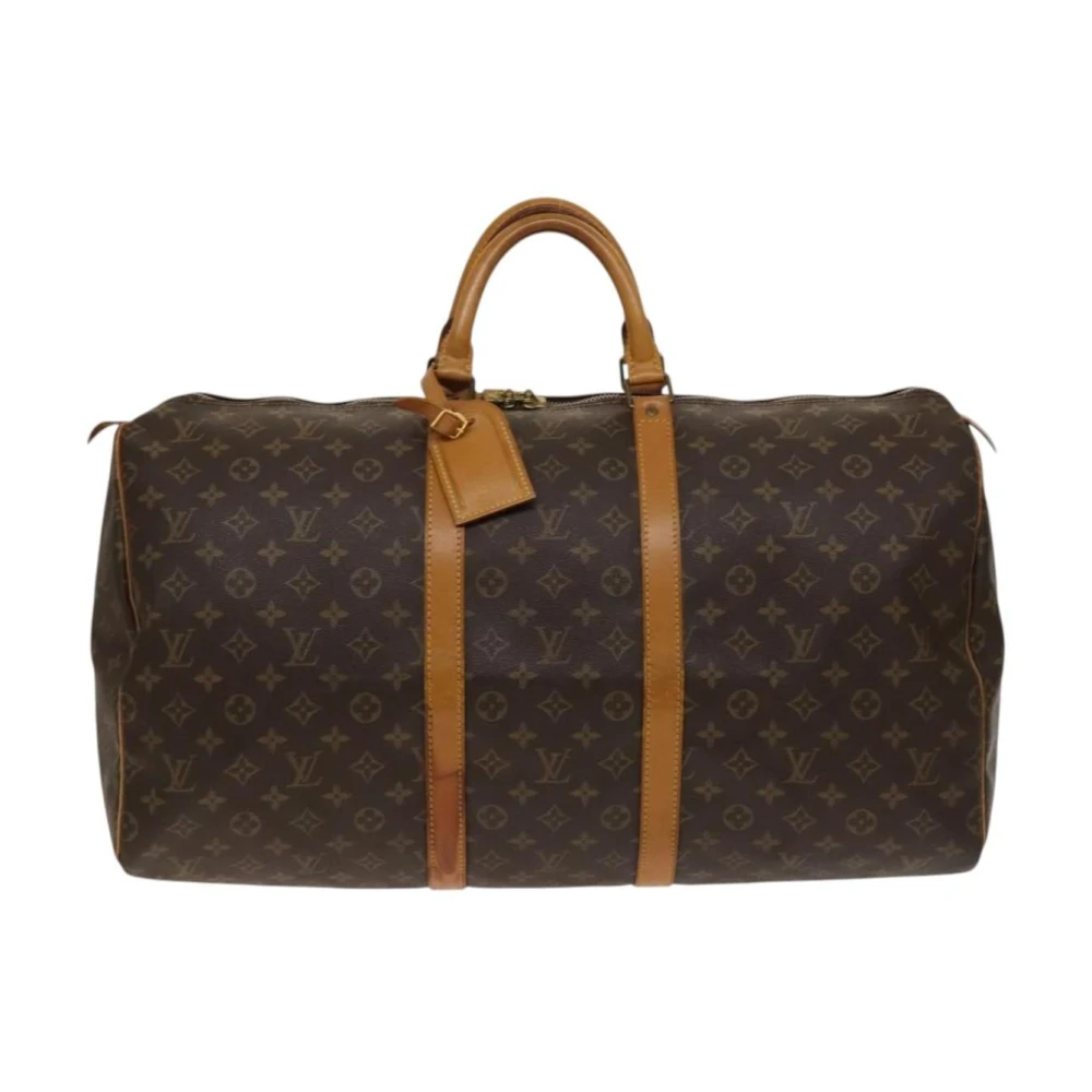 Louis Vuitton Vintage Women's Brown Pre-Owned Vintage Monogram Keepall Travel Bag