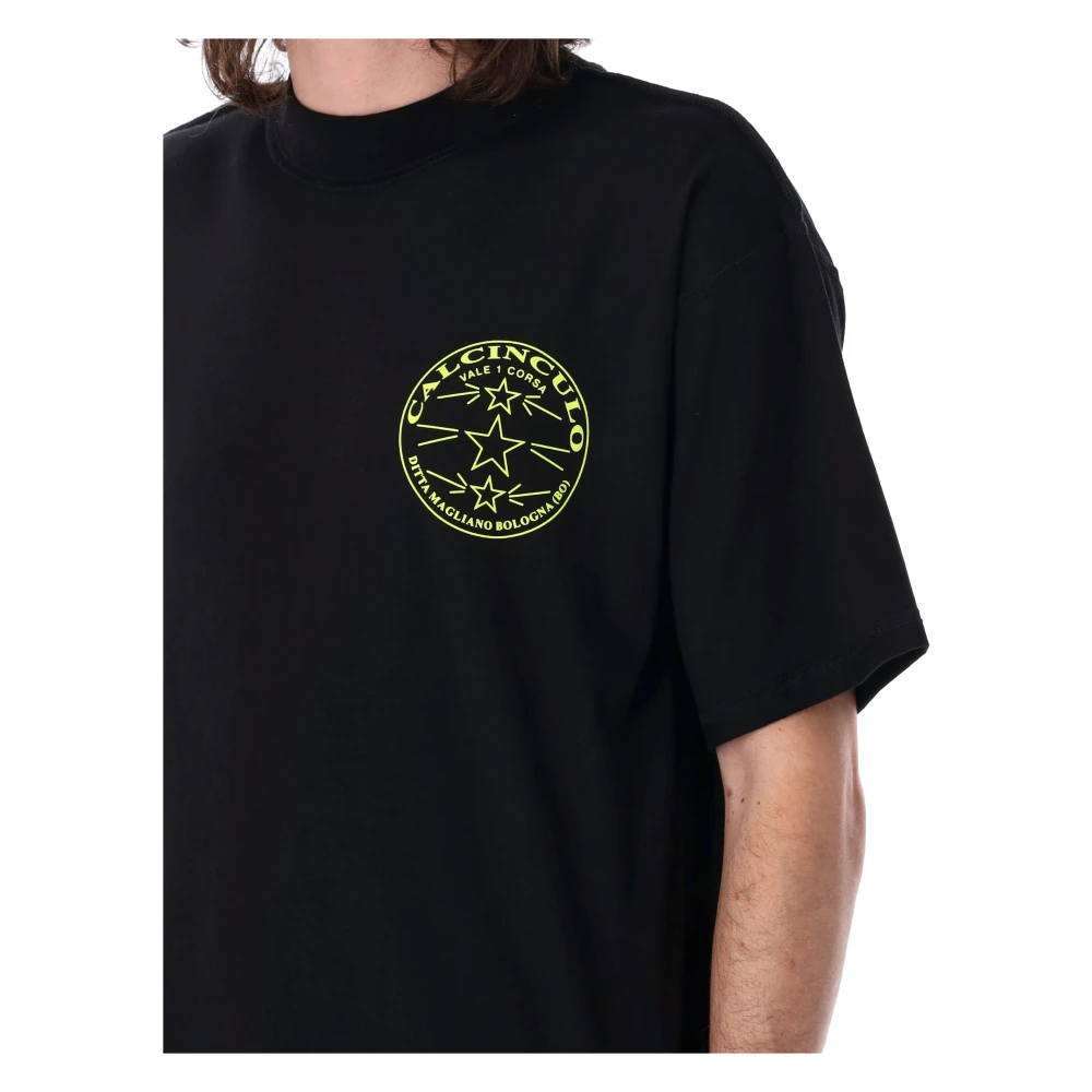 Magliano Casual T-shirt met stijl Calci Black Heren