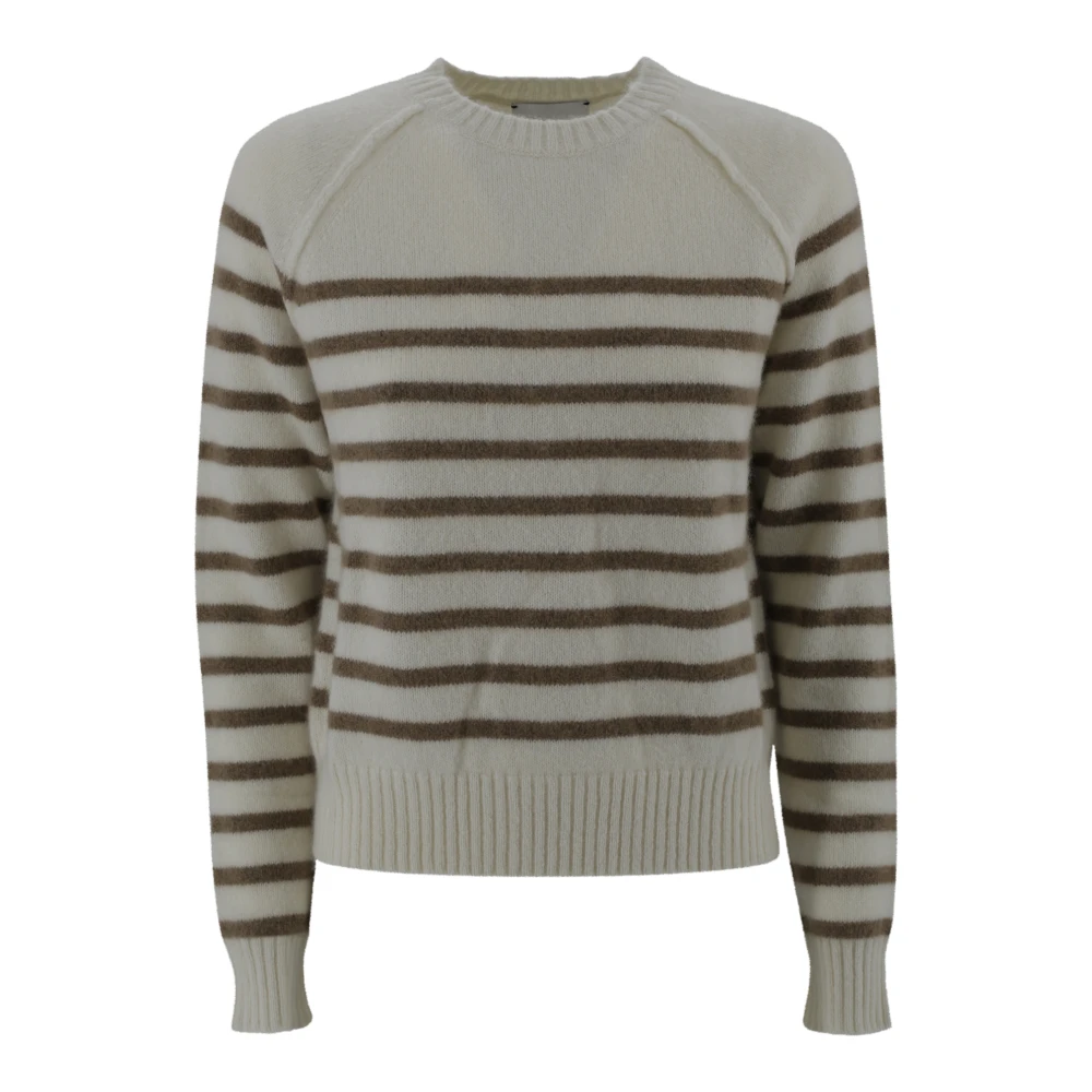 Striped Cashmere Sweater - Kujten - Modalova
