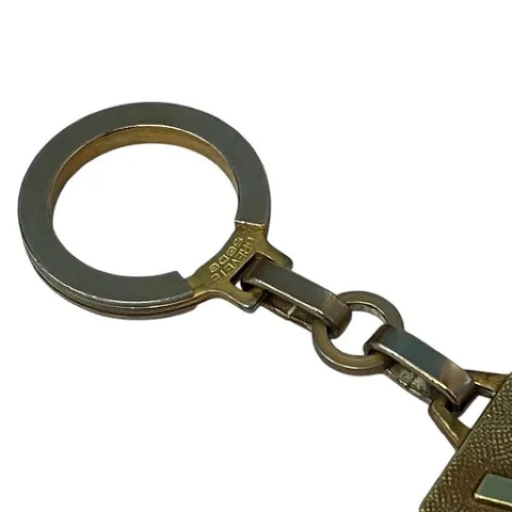 Louis Vuitton Vintage Pre-owned Metal key-holders Yellow Unisex