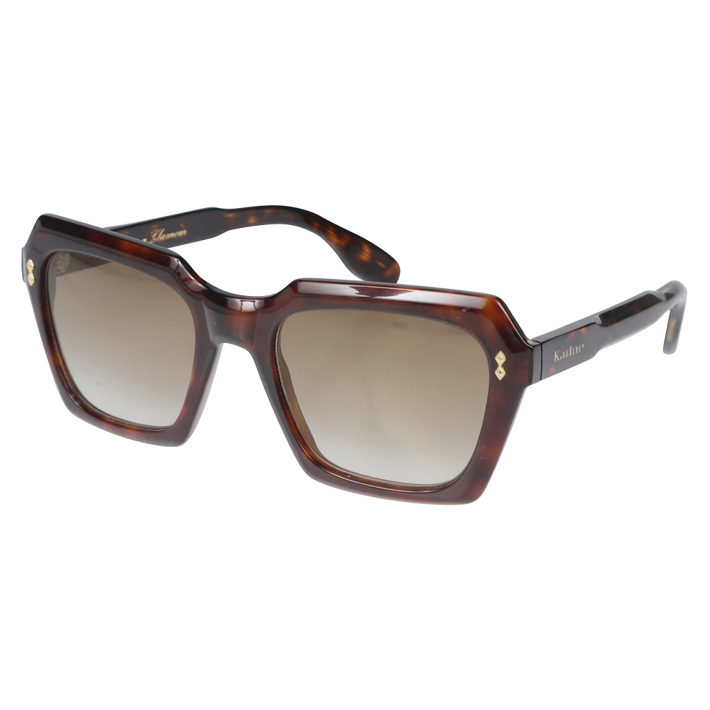 Kador Unisex Brown Sunglasses, 53 Mm, Klara Glamour
