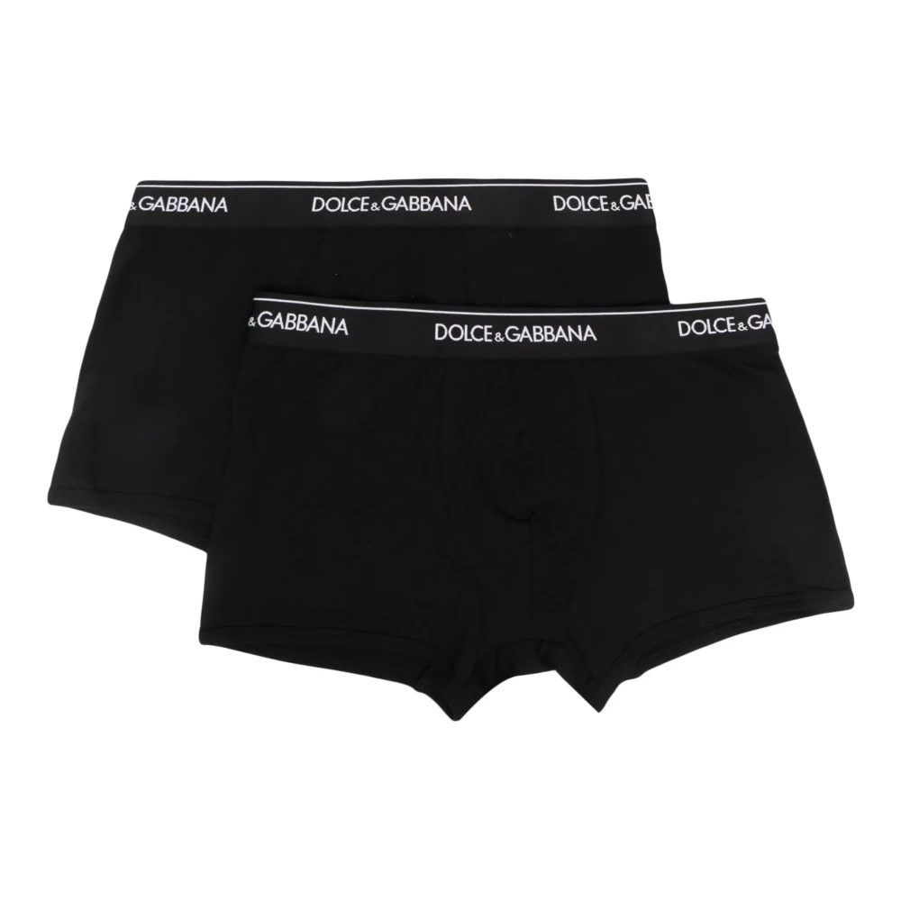 Dolce & Gabbana Zwarte ondergoed voor mannen Black Heren
