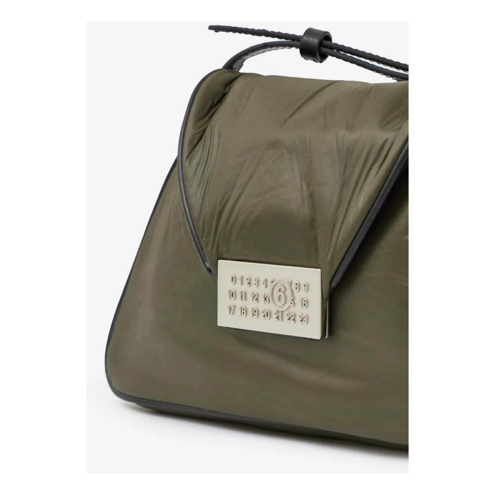 MM6 Maison Margiela Stijlvolle leren tassen voor vrouwen Green Dames