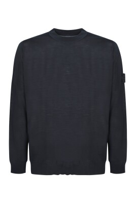 pull-a-col-rond-manches-longues