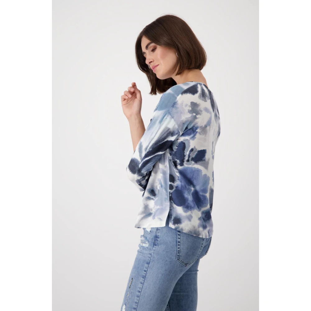 monari Bloemenprint Shirt Multicolor Dames