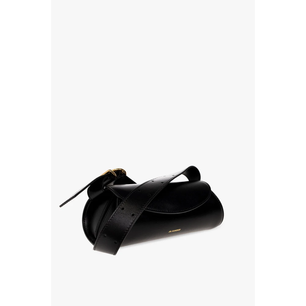 Jil Sander Cannolo Mini schoudertas Black Dames