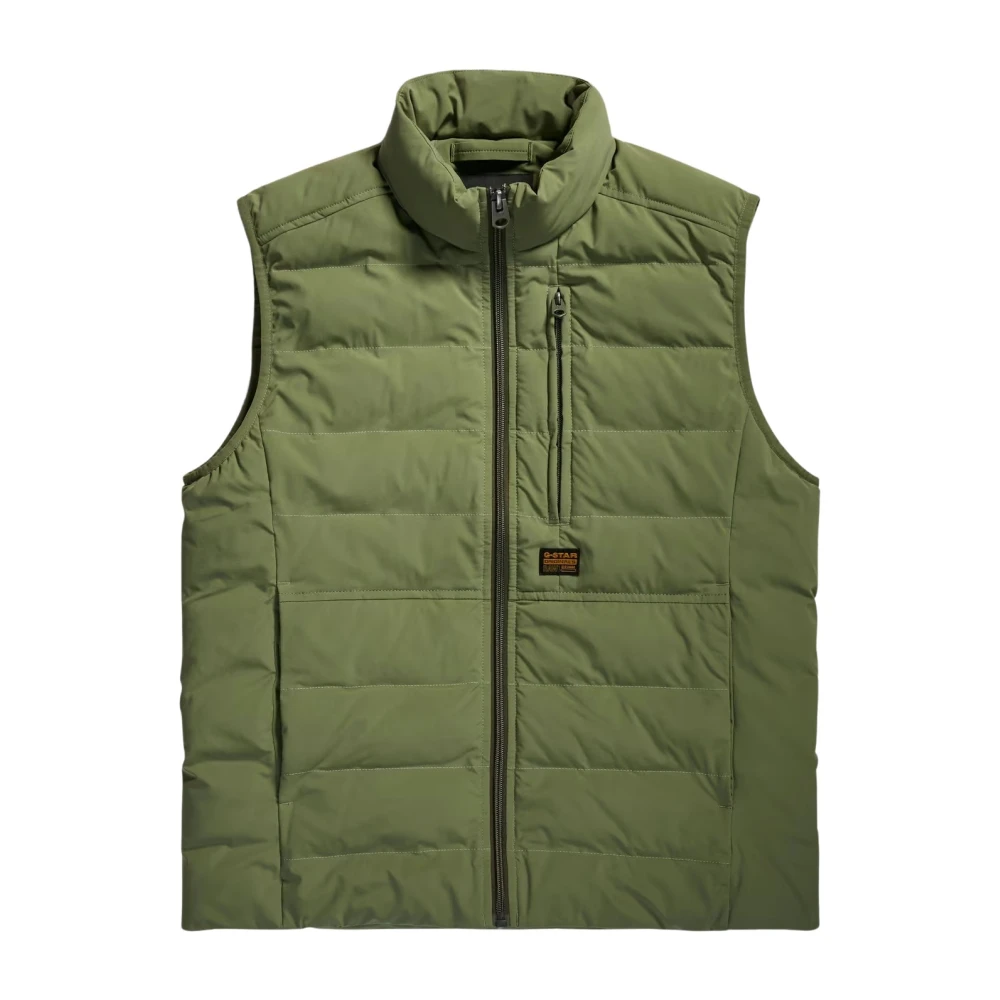 G-Star Gewatteerde Liner Foundation Vest Green Heren