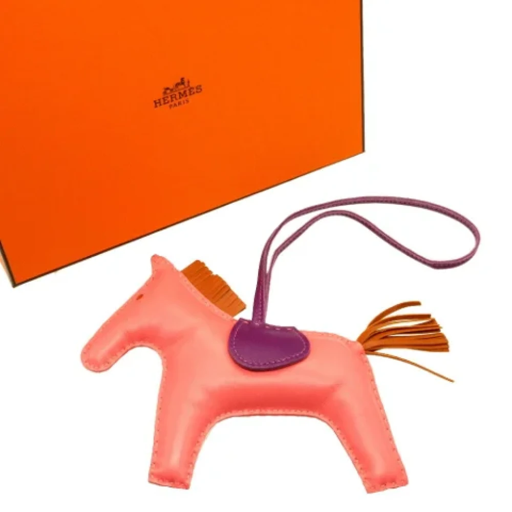 Hermès Vintage Pre-owned Fabric key-holders Pink Dames