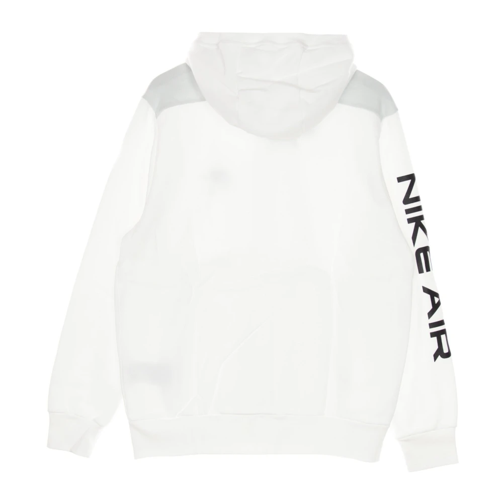 Nike Sportswear Zip Hoodie Air Hoodie Wit Zwart White Heren