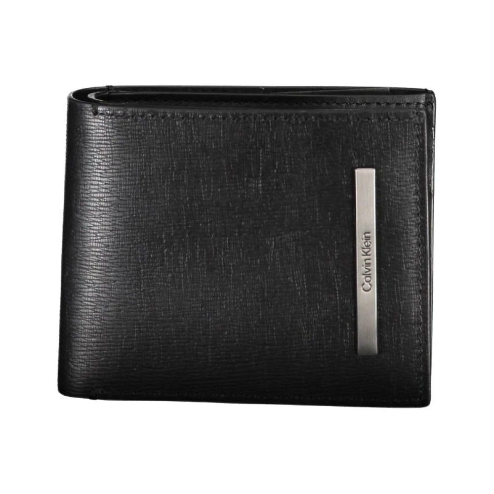 Calvin Klein Men's Black Polyester Wallet