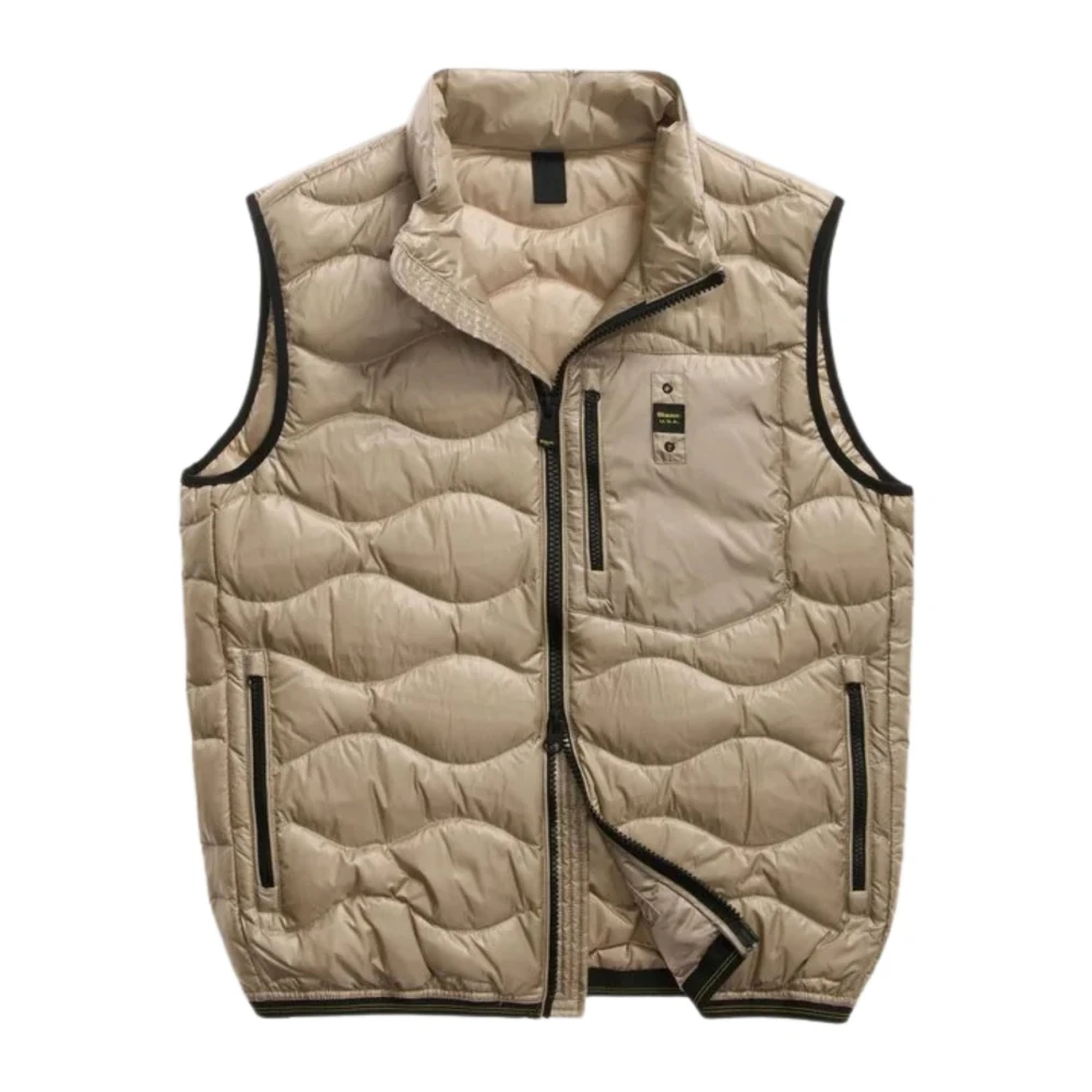 Blauer Men's Beige Copley Vest