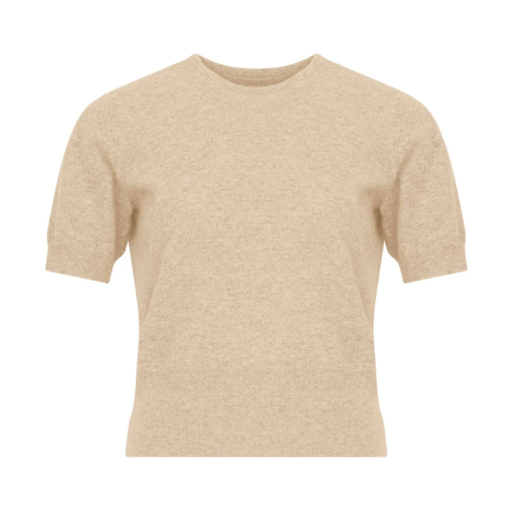 Maison Margiela Bruine Gebreide Wollen Trui Brown Dames
