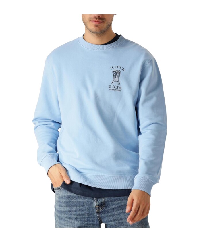 blauw-front-artwork-relaxed-fit-sweatshirt