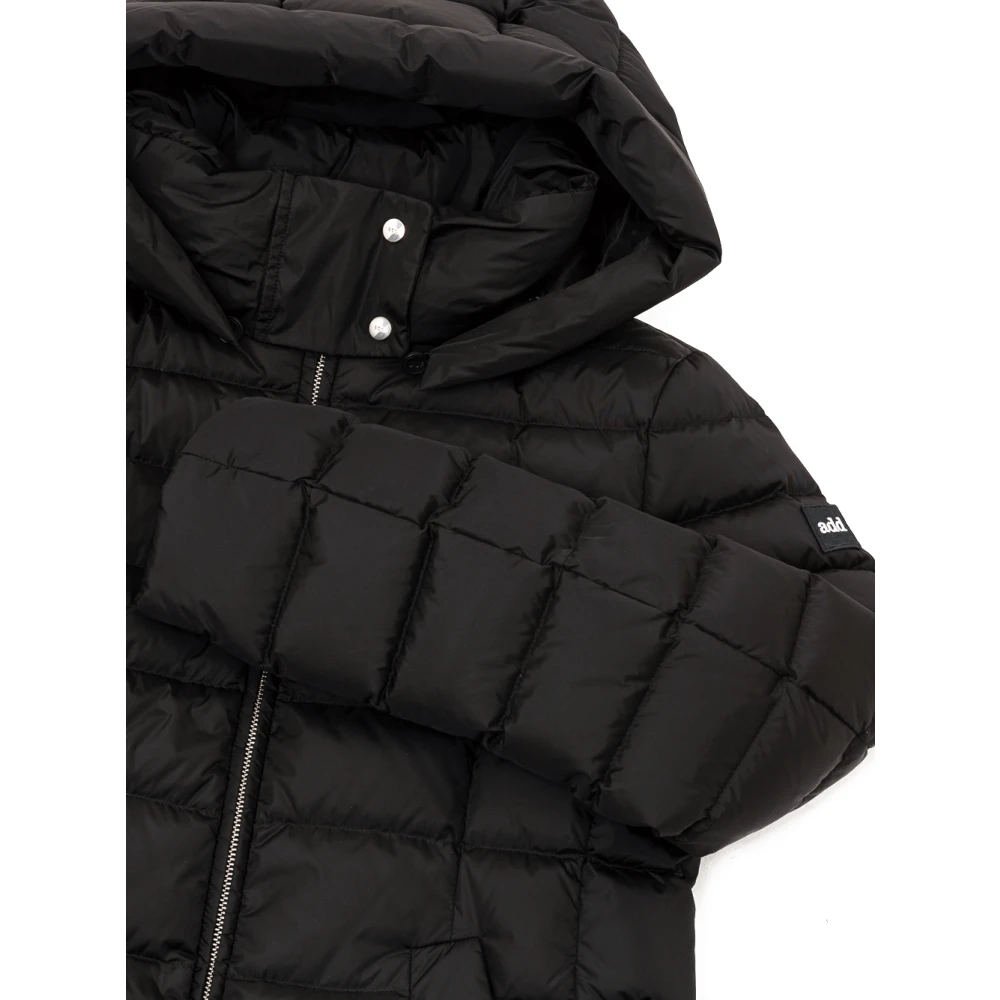 add Pufferjas met afneembare capuchon Black Dames
