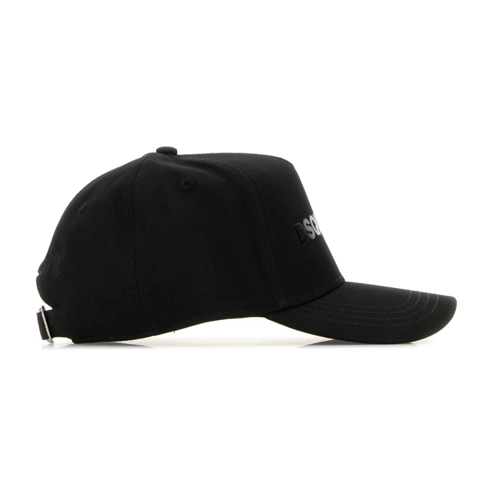 Dsquared2 Stijlvolle Baseballpet voor Mannen Black Heren