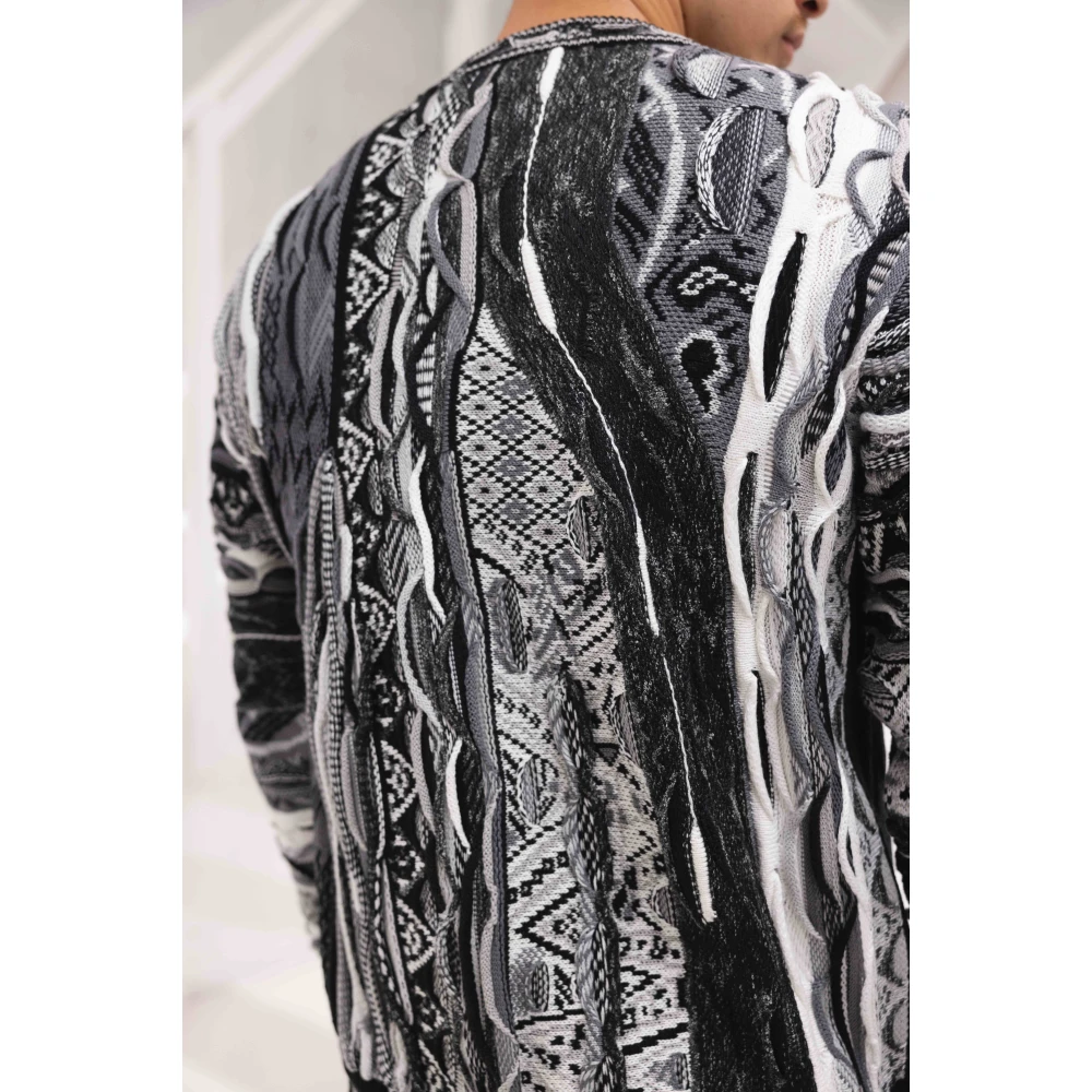 carlo colucci Kleurrijke Sweater voor Heren Multicolor Heren