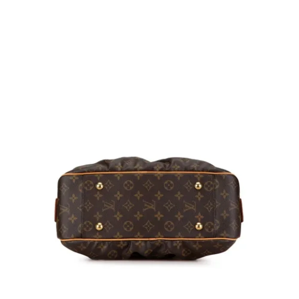 Louis Vuitton Vintage Pre-owned Leather handbags Brown Dames