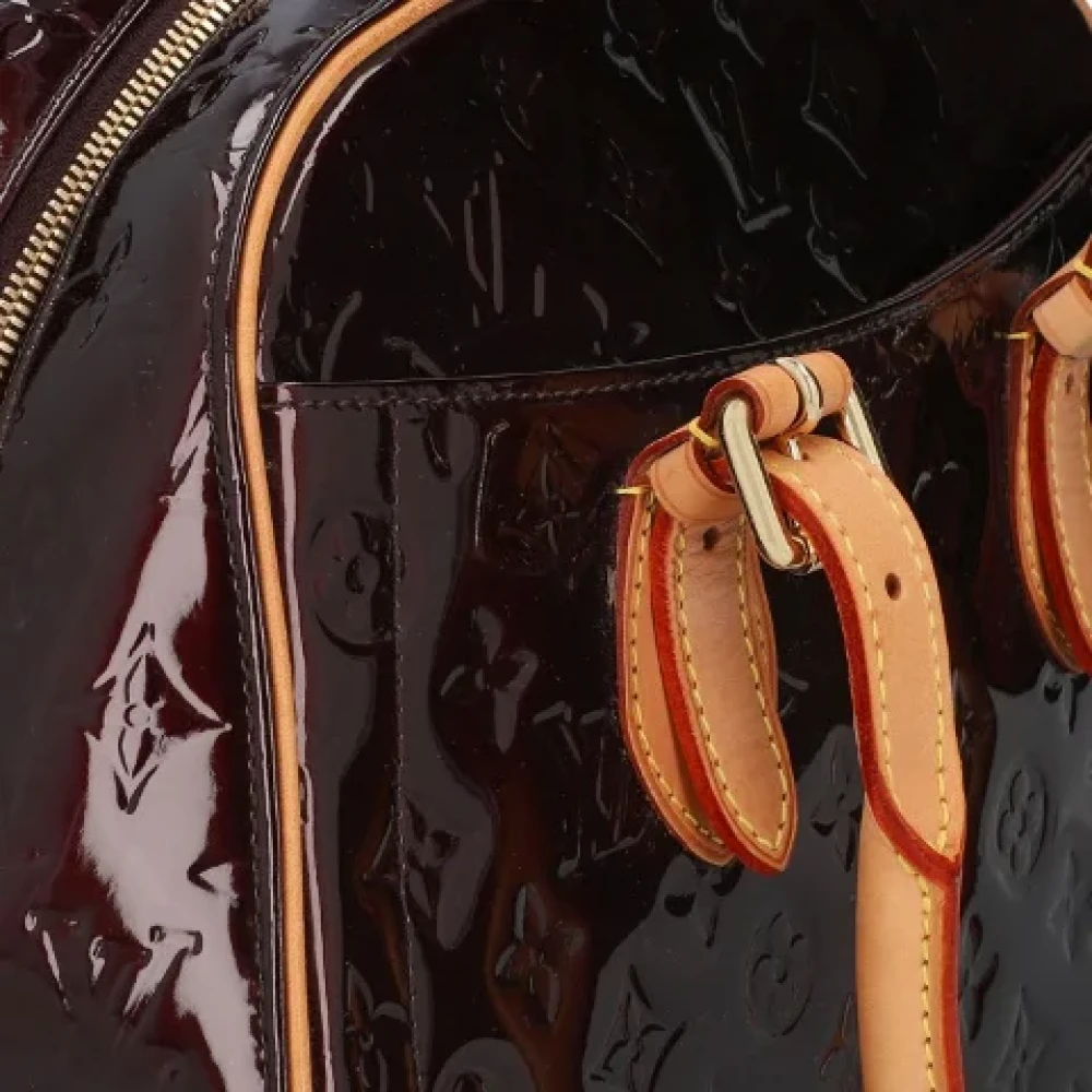 Louis Vuitton Vintage Pre-owned Leather louis-vuitton-bags Red Dames