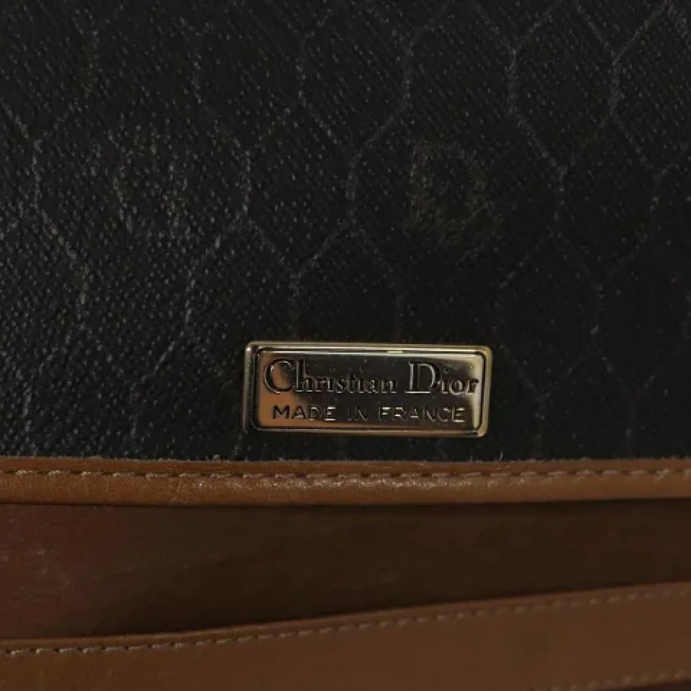 Dior Vintage Pre-owned Canvas dior-bags Black Dames