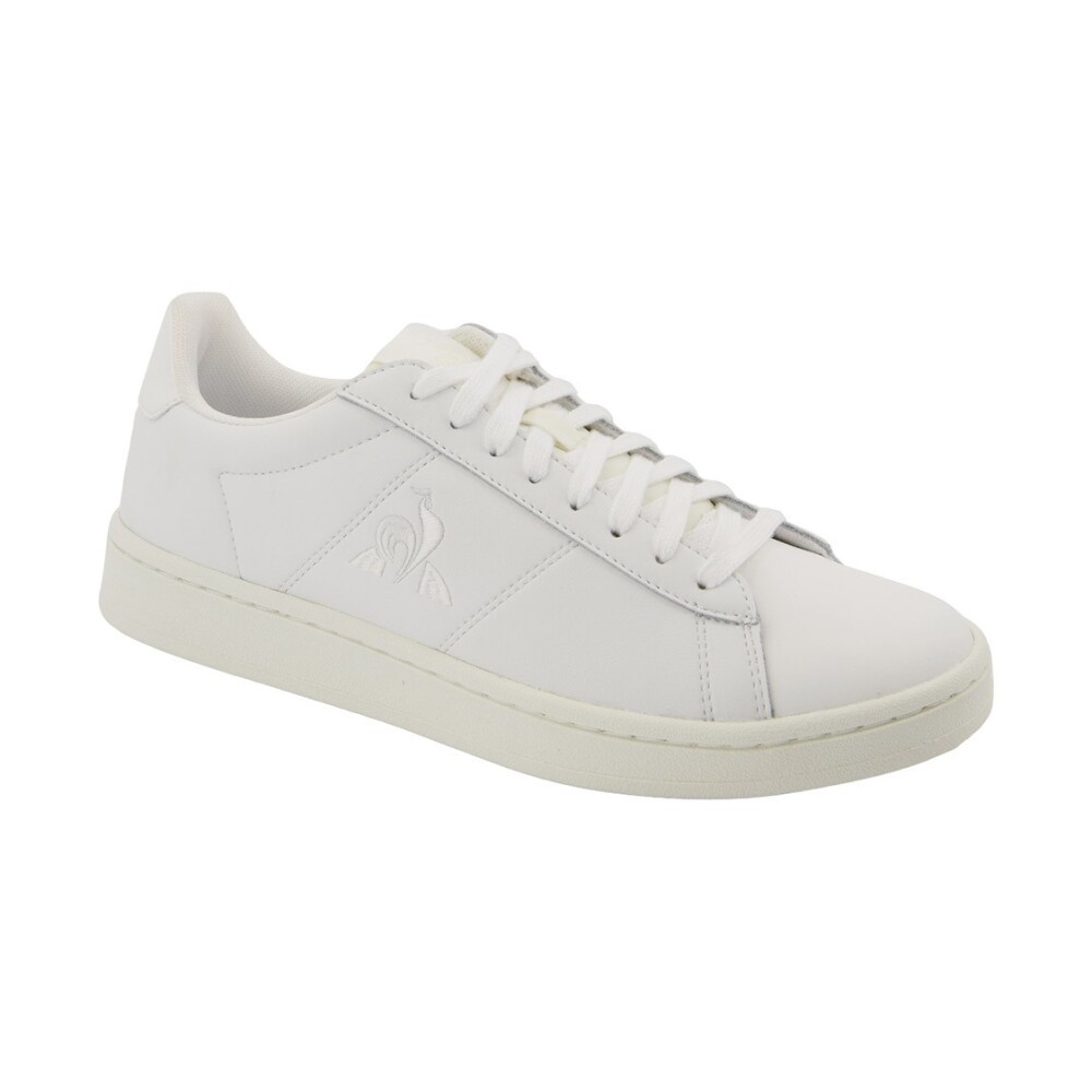 Zapatillas casuales de cuero blanco para hombre le coq sportif Mujer Miinto