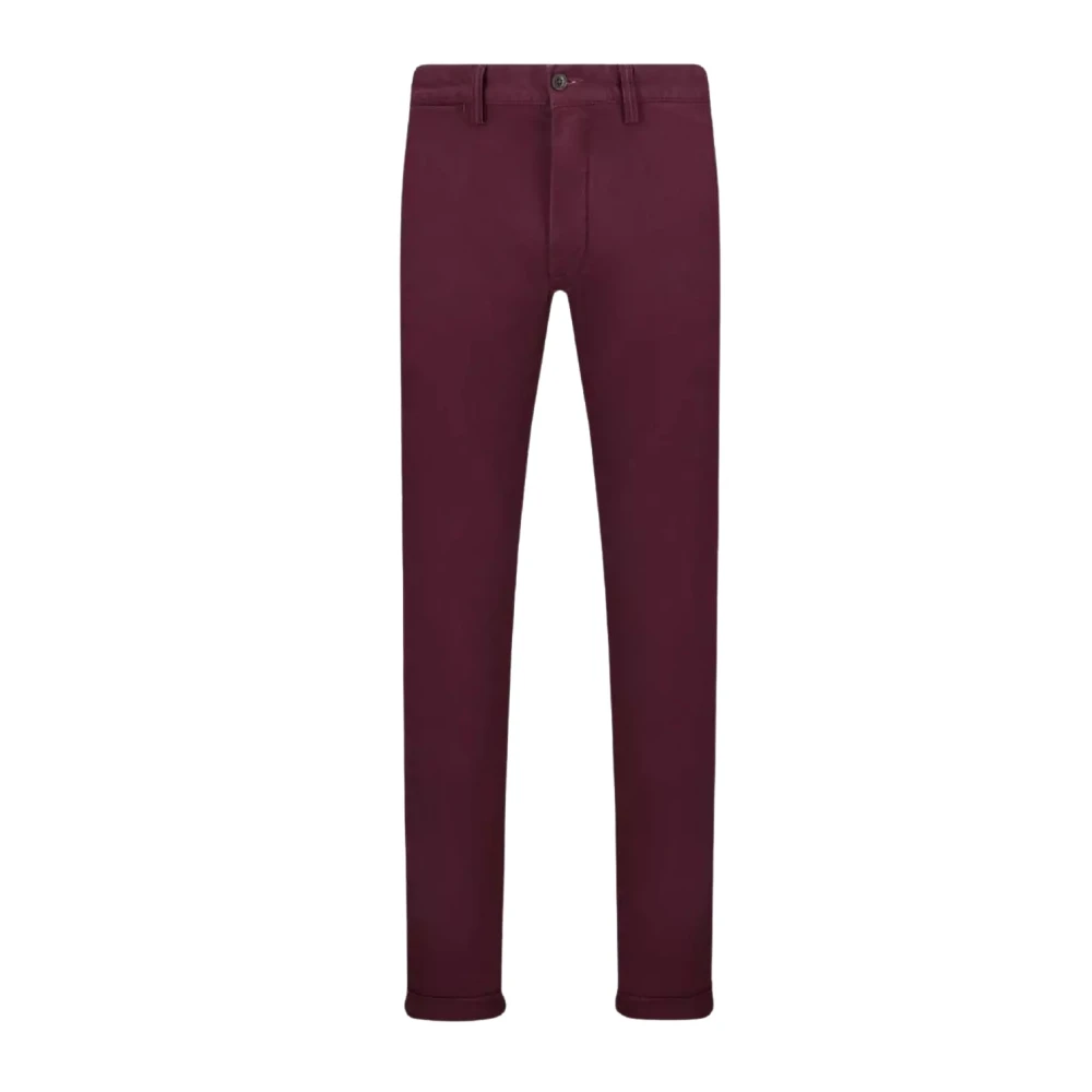 Ralph Lauren Bordeaux chino broek Red Heren